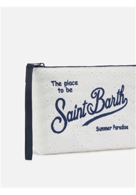 Pochette in Sangallo SAINT BARTH | ALI0045 ALINE SANGALLO00238L COTTON MINI FLOWERS EMB